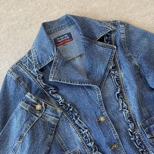 Design By Impression Woman's Jean Jacket Size Large